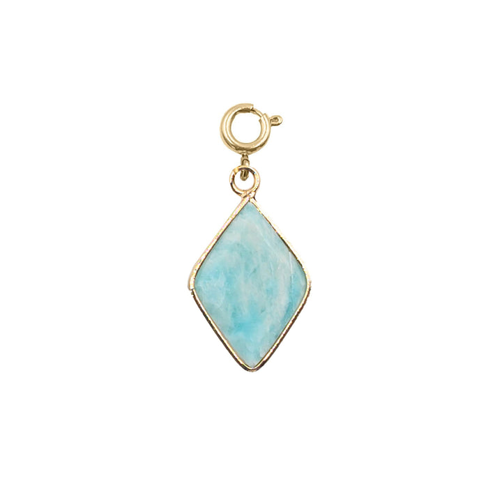 Maker Collection - Teal Diamond Charm (Wholesale)