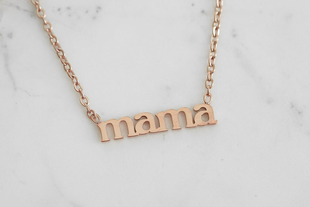 Mama Collection - Rose Gold Necklace