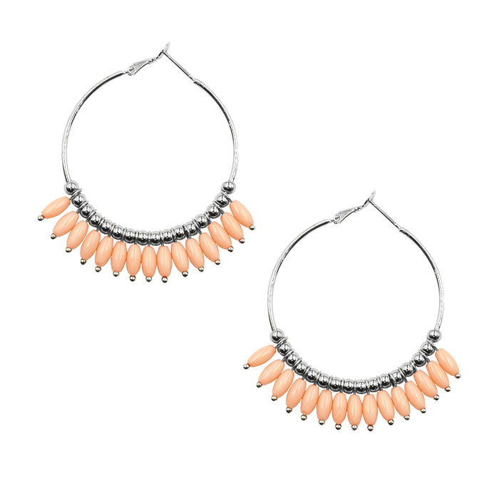 Mariana Collection - Silver Sherbet Earrings (Wholesale)