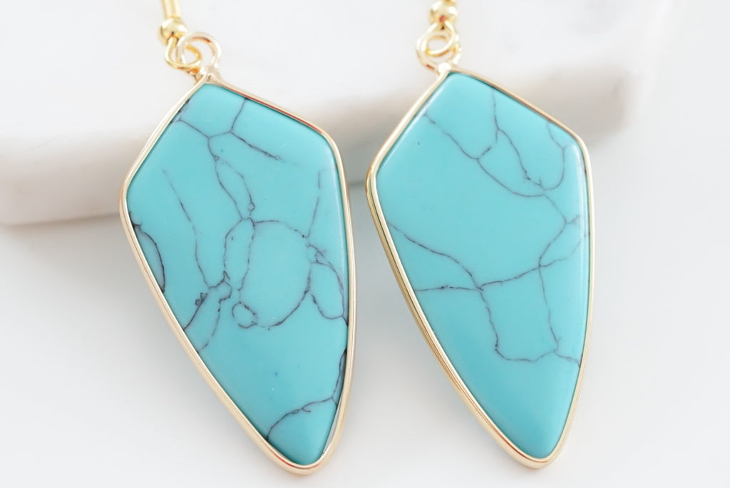 Maxi Collection - Turquoise Earrings