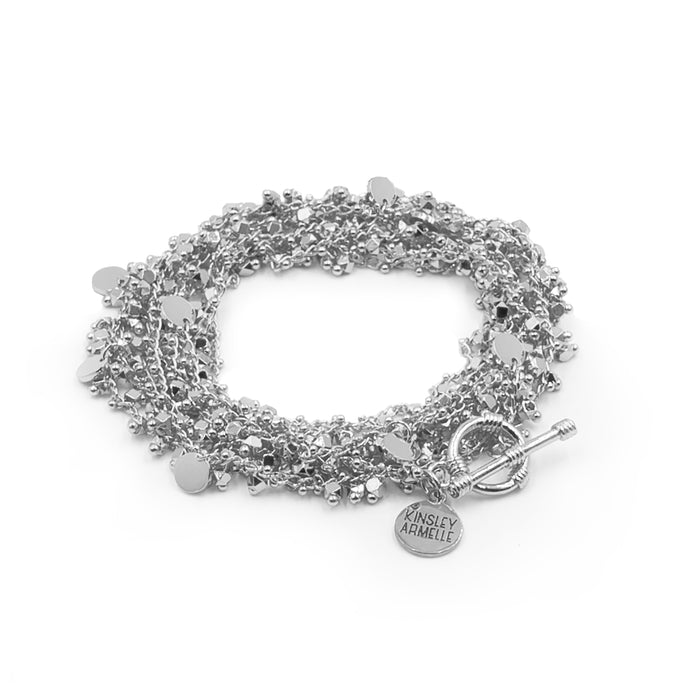 Maya Collection - Silver Wrap Bracelet (Wholesale)