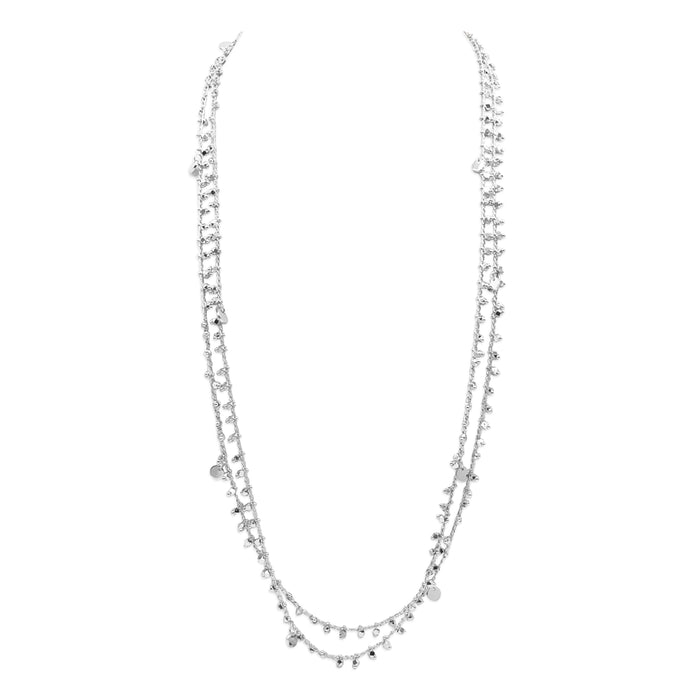Maya Collection - Silver Wrap Necklace (Wholesale)