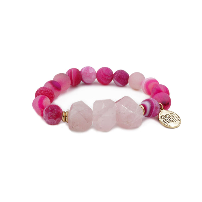Mineral Collection - Fuchsia Bracelet