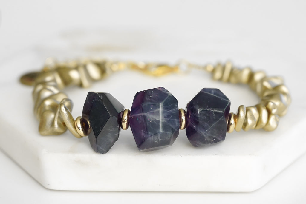 Mineral Collection - Mulberry Bracelet