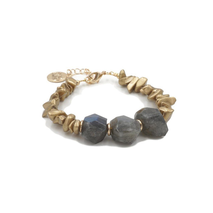 Mineral Collection - Gold Crush Bracelet (Wholesale)