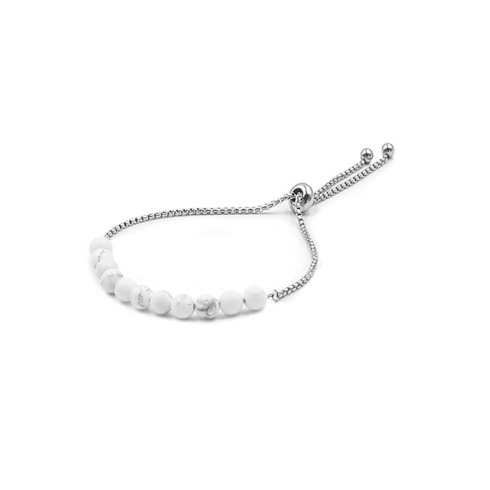 Nixie Collection - Silver Pepper Bracelet 6mm