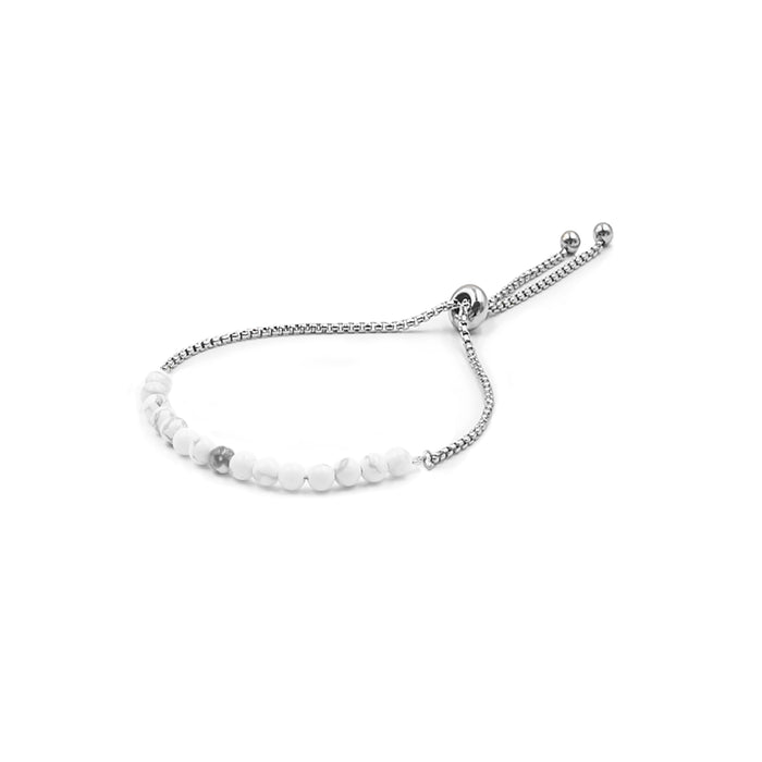 Nixie Collection - Silver Pepper Bracelet 4mm