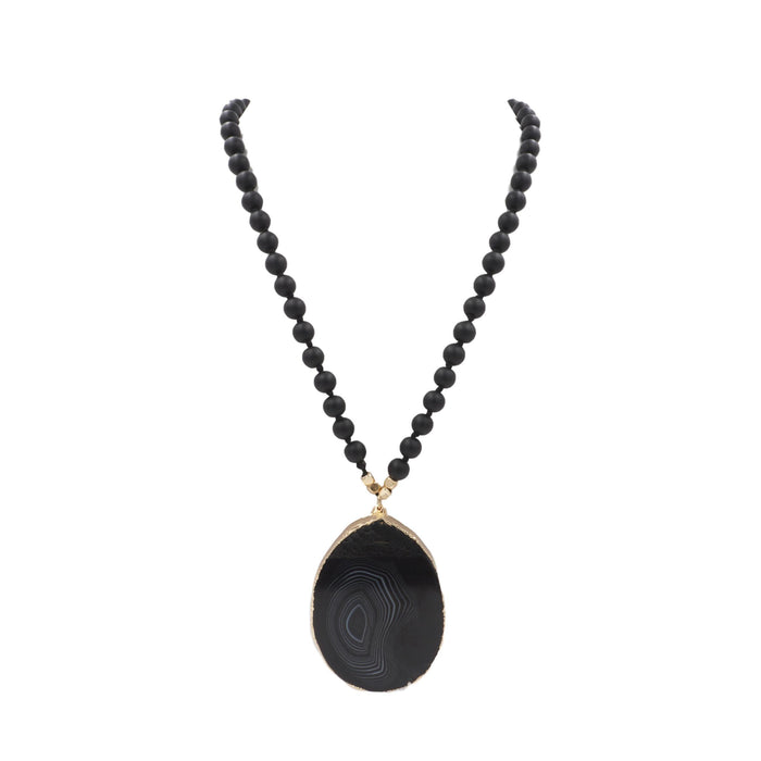 Onyx Collection - Coal Necklace