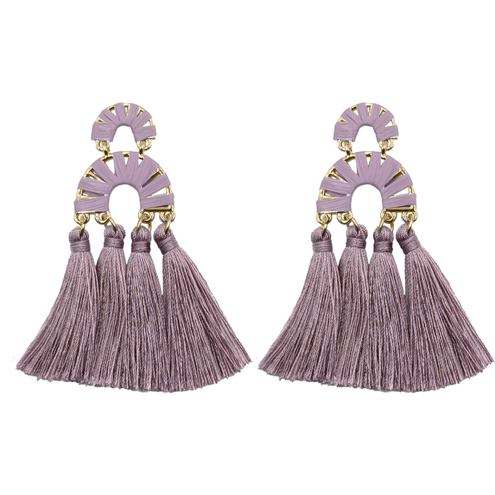 Pavlova Collection - Lilac Earrings (Wholesale)