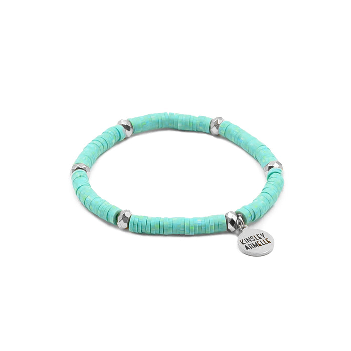 Perico Collection - Silver Turquoise Bracelet