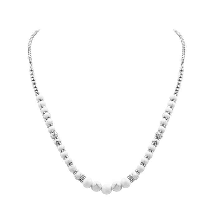Phoebe Collection - Silver Pepper Necklace (Wholesale)