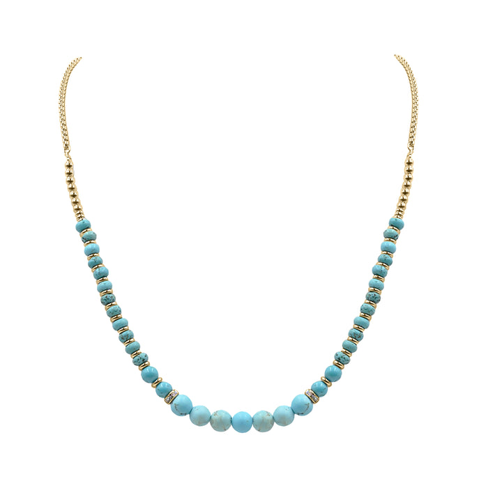 Phoebe Collection - Turquoise Necklace (Wholesale)