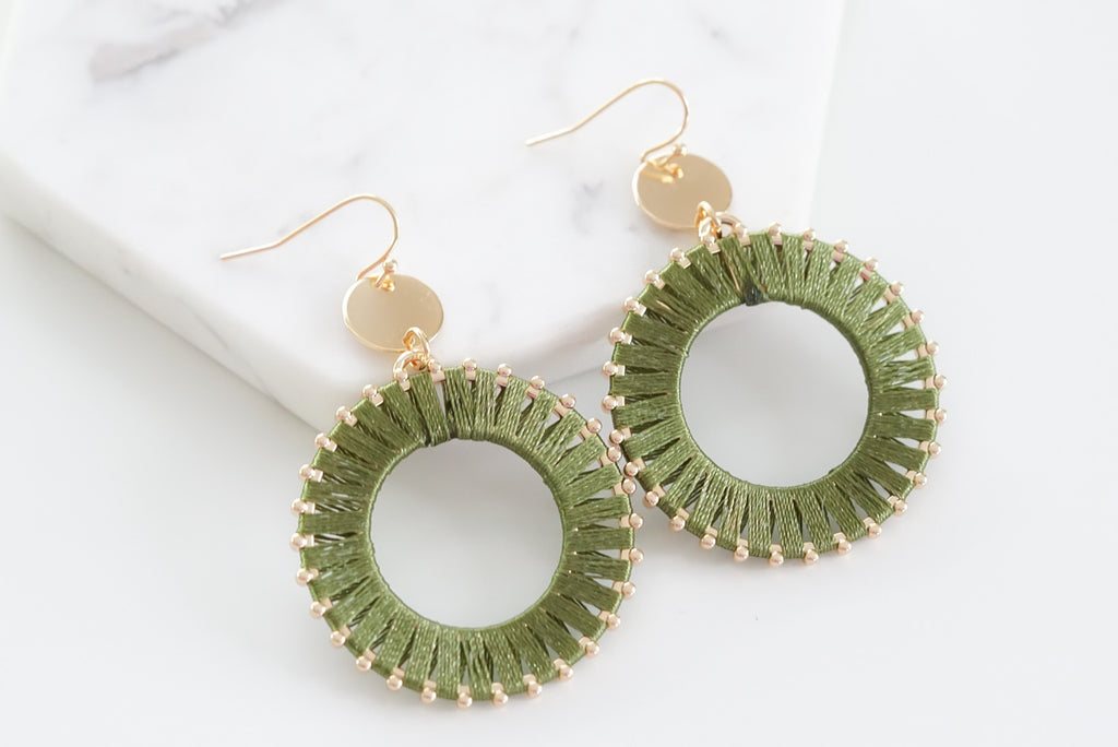 Pinnie Collection - Moss Earrings
