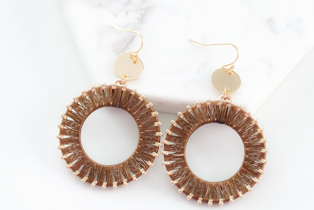 Pinnie Collection - Rust Earrings