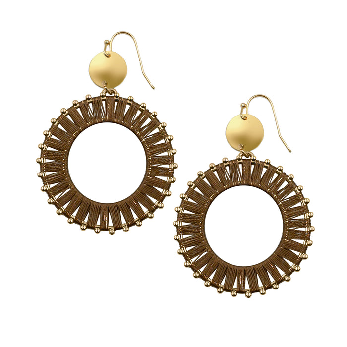 Pinnie Collection - Rust Earrings (Wholesale)
