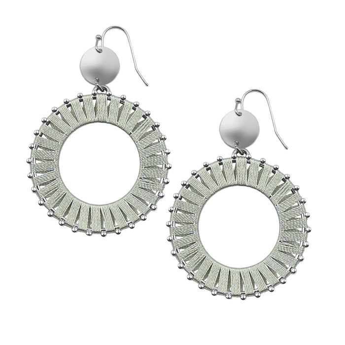 Pinnie Collection - Silver Misty Earrings (Ambassador)