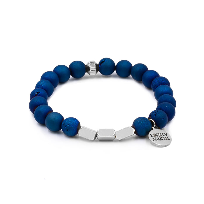 Pixie Collection - Silver Ondine Blue Bracelet