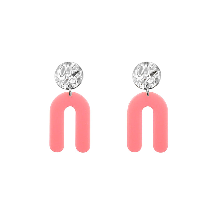 Rayne Collection - Silver Cosmo Earrings (Wholesale)