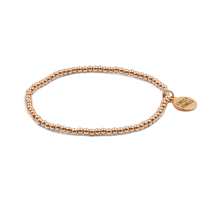 Goddess Collection - Rose Gold Demi Bracelet 3mm (Wholesale)