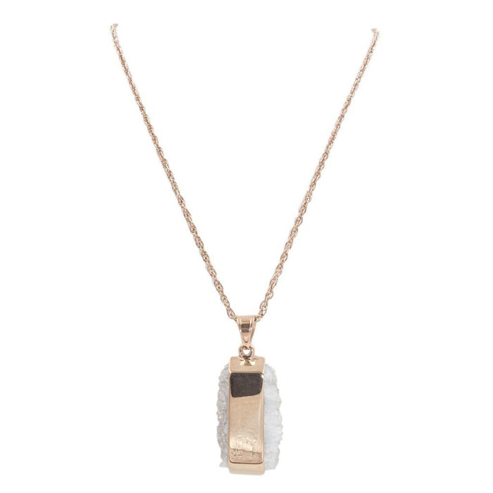 Bangle Collection - Rose Gold Quartz Necklace (Wholesale) - Kinsley Armelle