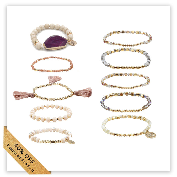 Savannah Bracelet Stack (Featured Product)
