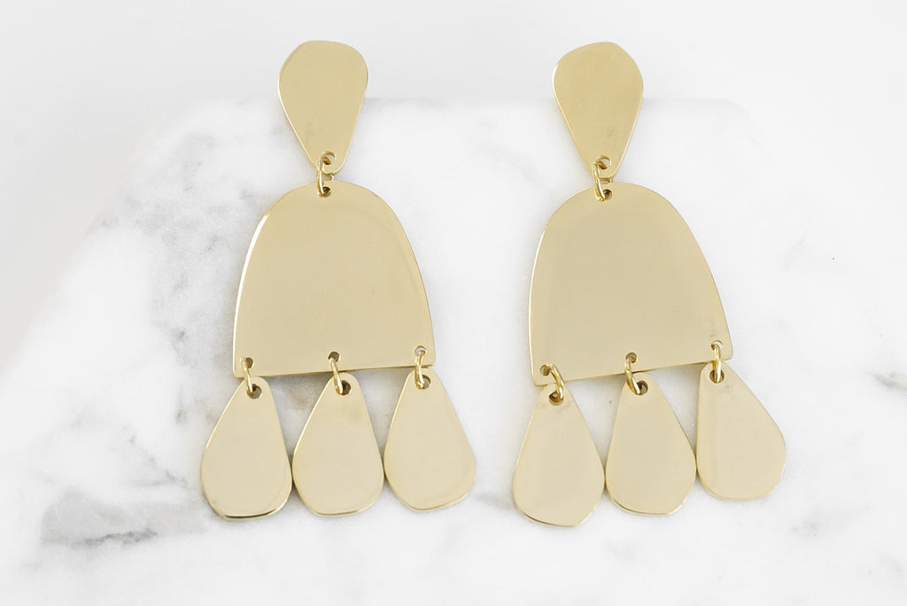 Selma Collection - Gold Earrings