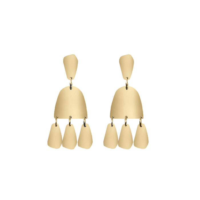 Selma Collection - Gold Earrings (Wholesale)
