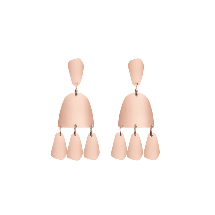 Selma Collection - Rose Gold Earrings (Wholesale)
