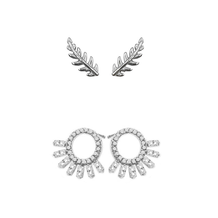Silver Artemis Earrings Set (Ambassador)