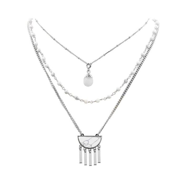Silver Cheyenne Necklace Set (Wholesale)