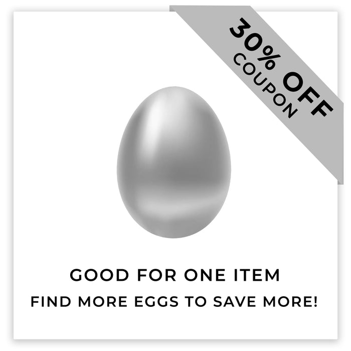 Easter Collection - Silver Egg