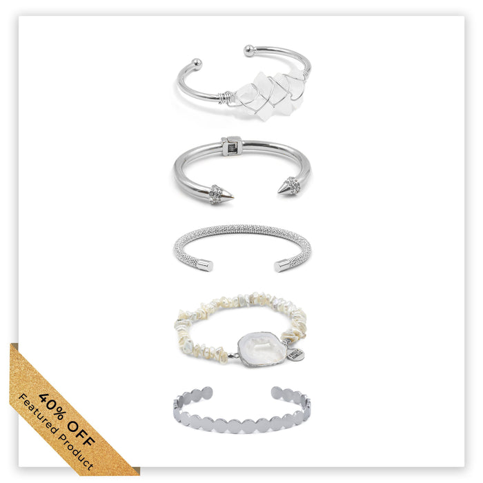 Silver Estrella Bracelet Stack (Featured Product)