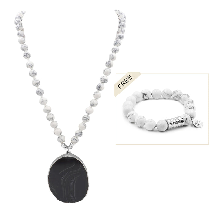 Silver Jane Jewelry Set (Wholesale)