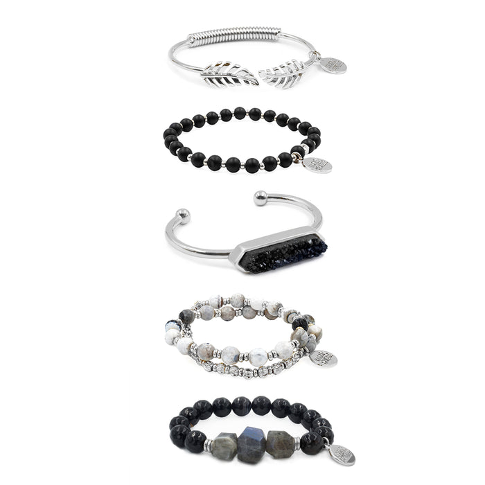 Silver Lacecrest Bracelet Stack (Ambassador)