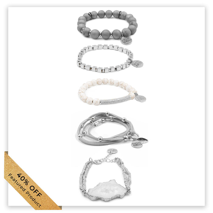 Silver Lylah Bracelet Stack (Featured Product)