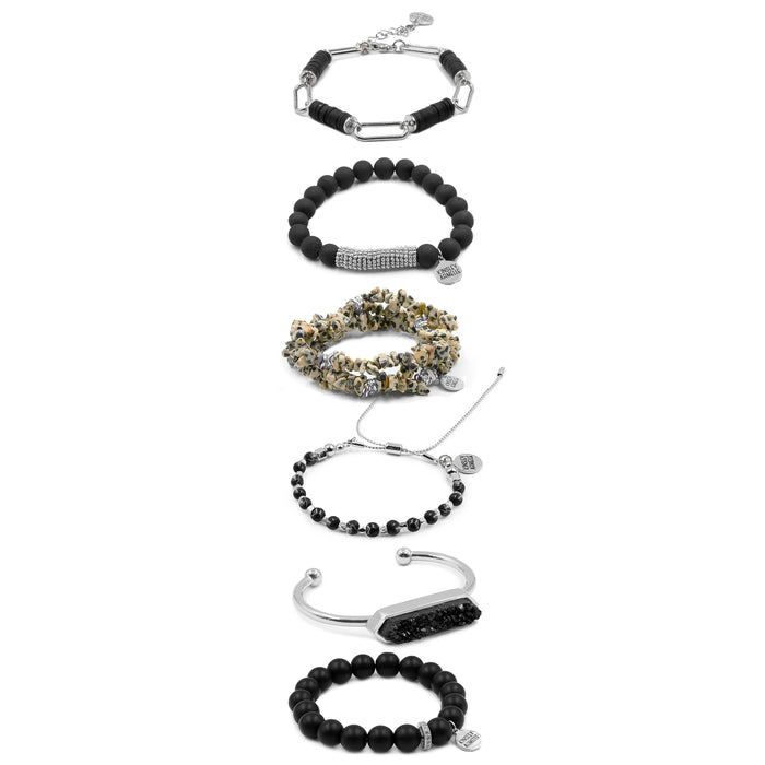 Silver Millie Bracelet Stack (Ambassador)