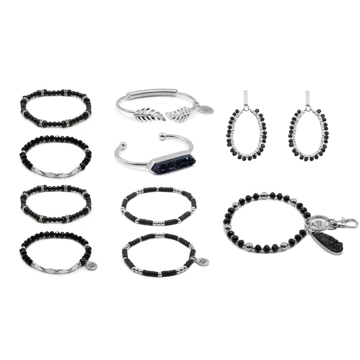 Silver Nyx Jewelry Set (Wholesale)