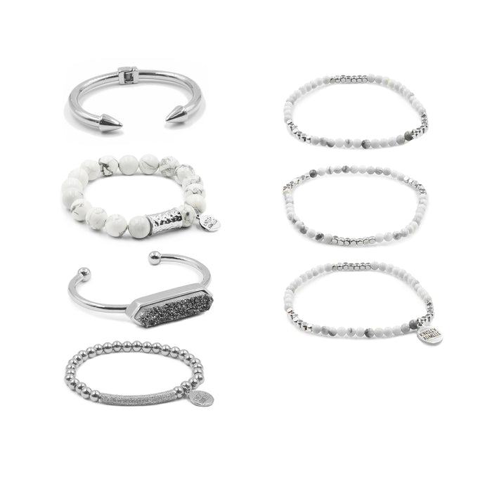 Silver Polar Bracelet Stack (Ambassador)