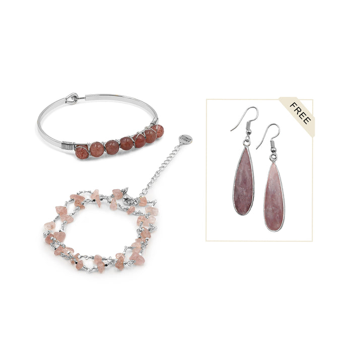 Silver Scarlet Jewelry Set (Ambassador)