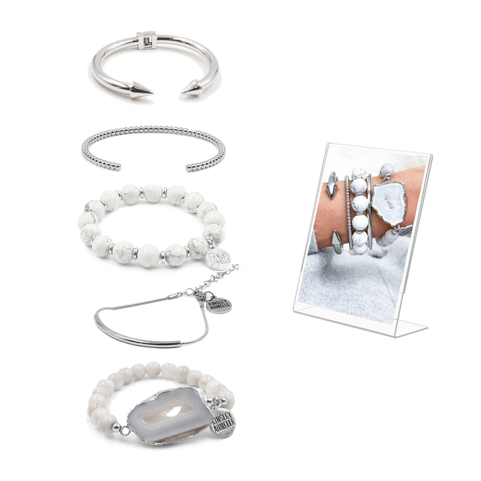 Silverpointe Bracelet Stack (Wholesale)
