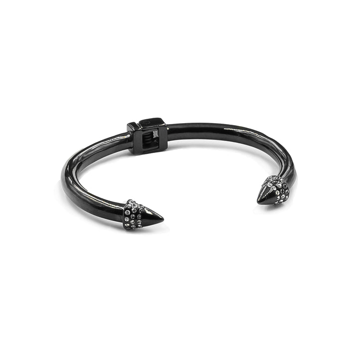 Spike Collection - Black Bling Bracelet (Wholesale)