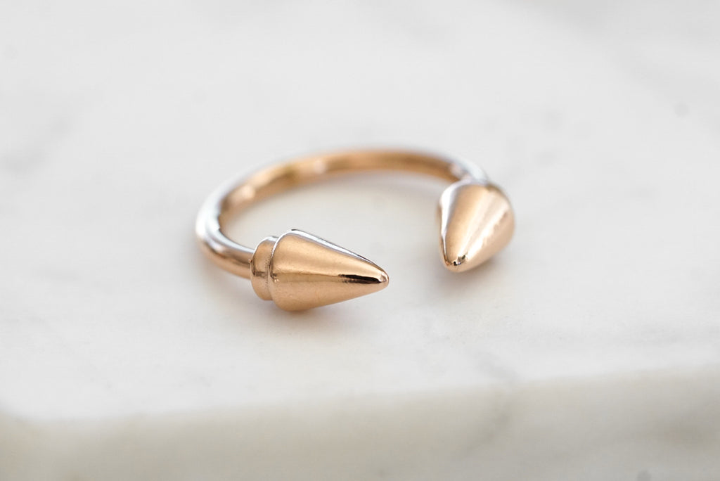Spike Collection - Rose Gold Ring