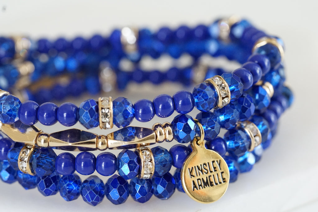 Stacked Collection - Ondine Blue Bracelet Set