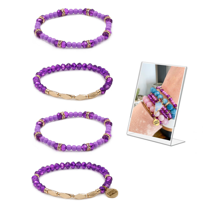 Stacked Collection - Aster Bracelet Set (Wholesale)