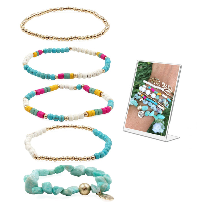 Stacked Collection - Baja Bracelet Set (Wholesale)