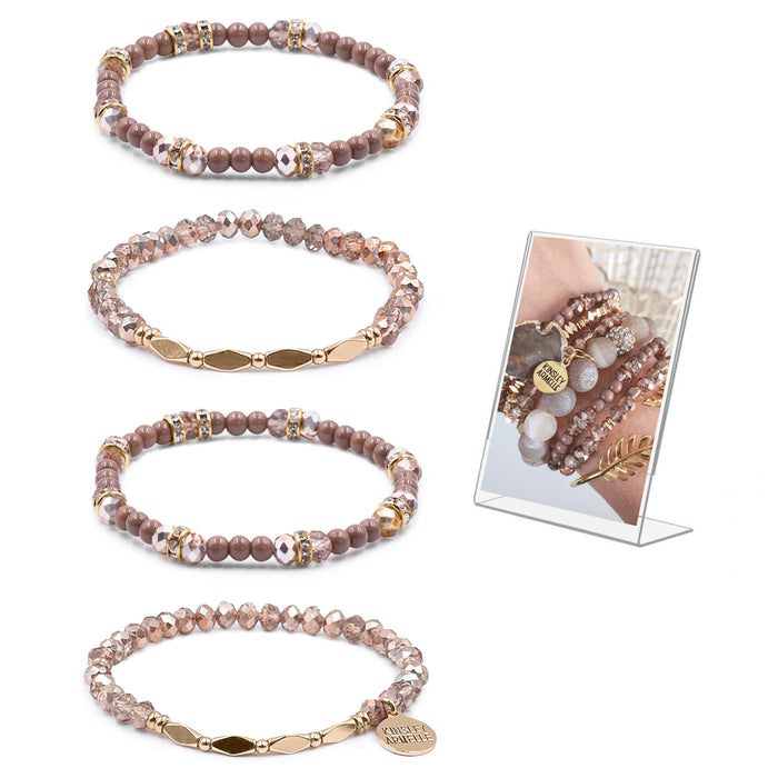 Stacked Collection - Clay Bracelet Set (Wholesale)