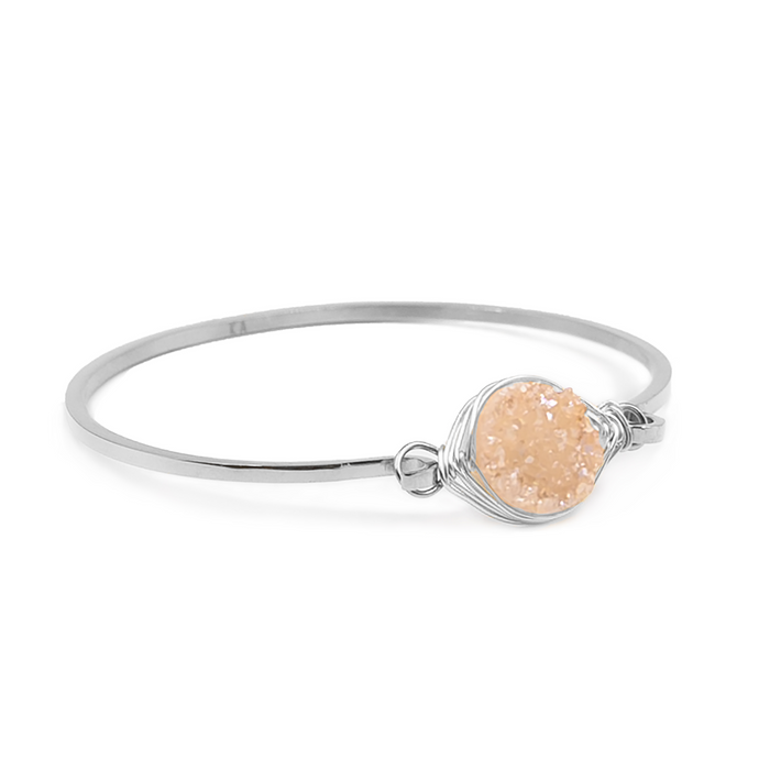 Stone Collection - Silver Amber Bracelet (Ambassador)