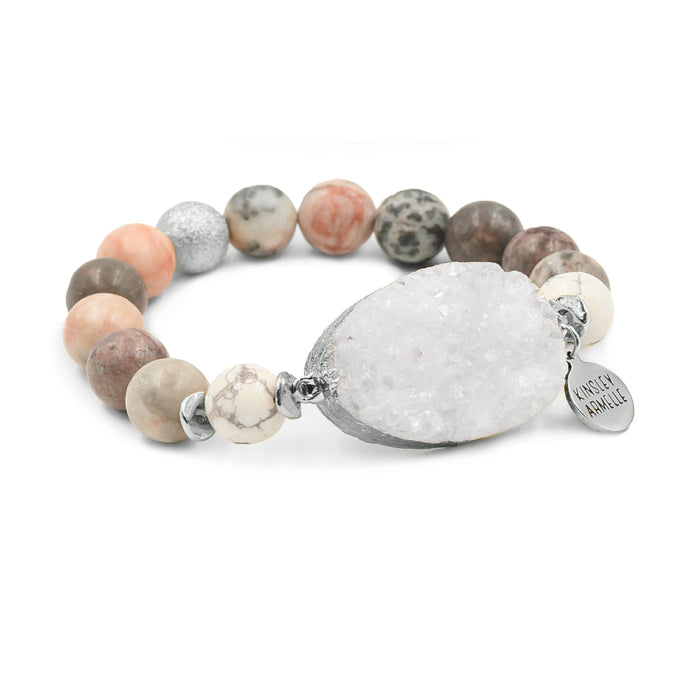 Stone Collection - Silver Rainey Bracelet
