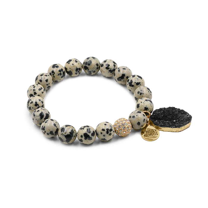 Stone Collection - Speckle Drop Bracelet (Wholesale)