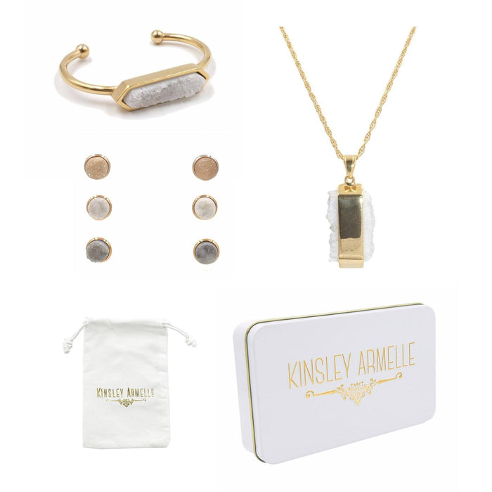 Stone Gold Quartz Gift Set (Wholesale)
